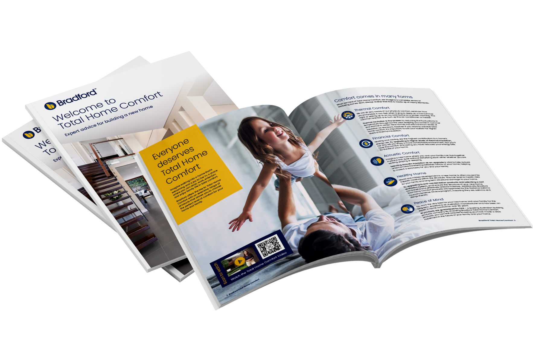 Our planning guide has been designed to give you expert knowledge on achieving Total Home Comfort in your new home.
